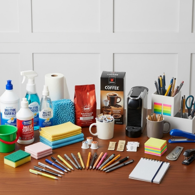 Insumos de aseo, cafetería y papelería